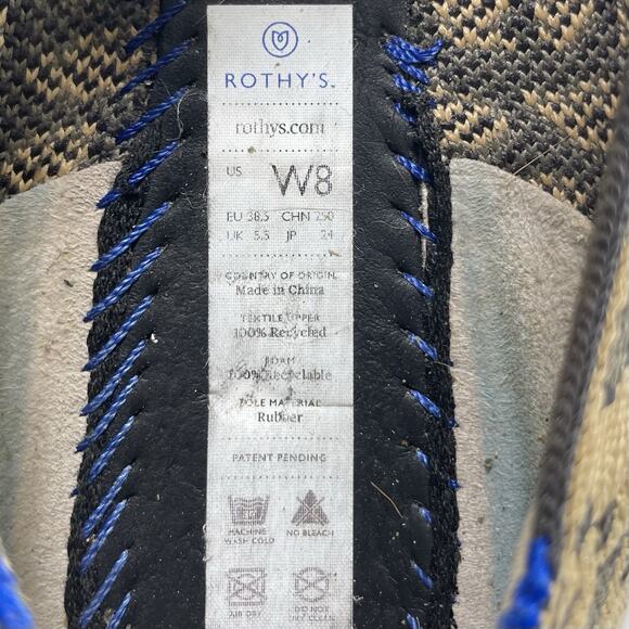 Rothy’s The Loafer Casual Flat Womens Size 8 Cheetah Slip On Leopard Rothys - Picture 8 of 9